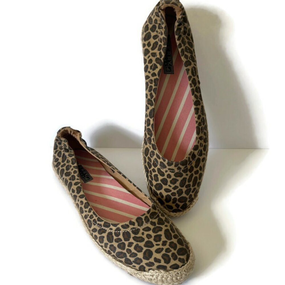 Sperry Top-Sider Leopard Print Women’s Flats